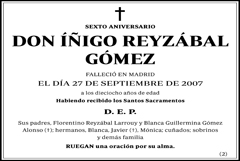 Íñigo Reyzábal Gómez